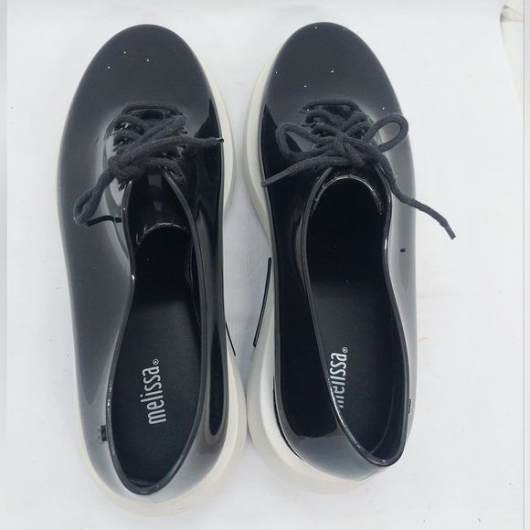 Melissa Vitorino Campos Grunge Lace Up Platform Oxford Shoes Women's Size 8 - Picture 5 of 16
